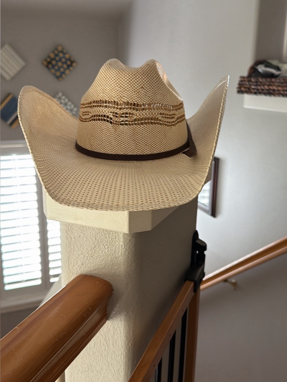 Twister Straw Hat 6 7/8